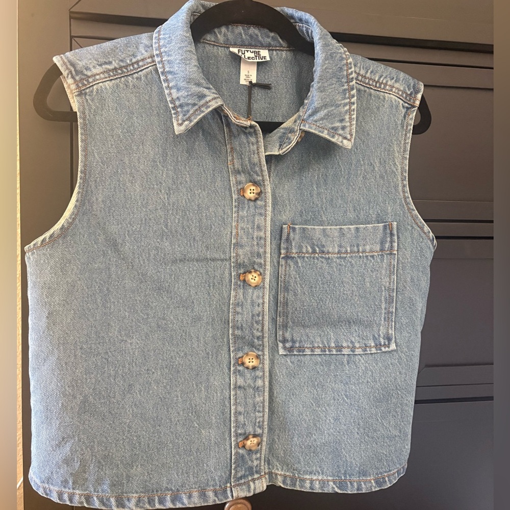 Denim vest